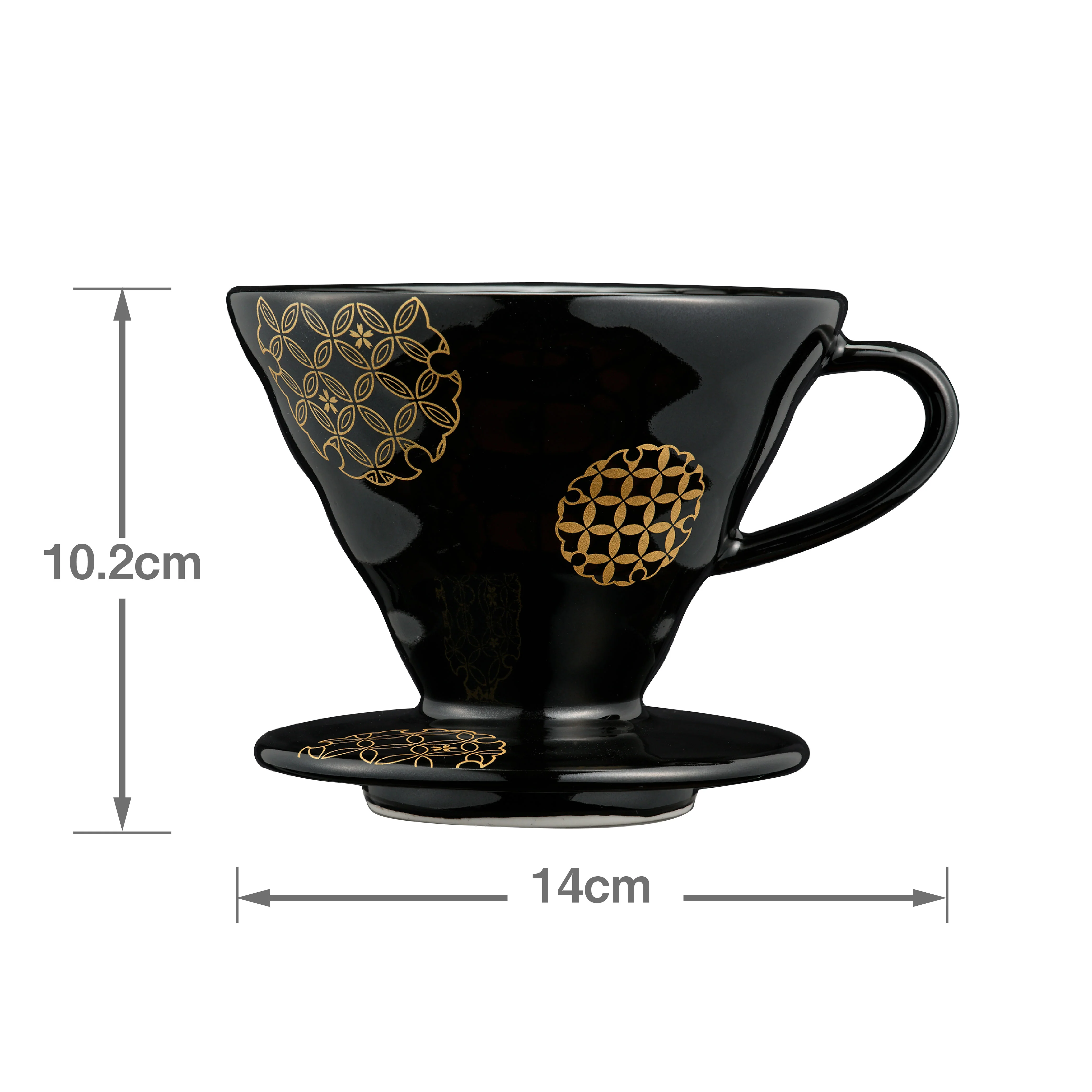 V60 Ceramic Dripper 02 "Shippou" Seven Treasures Pattern - Image 6
