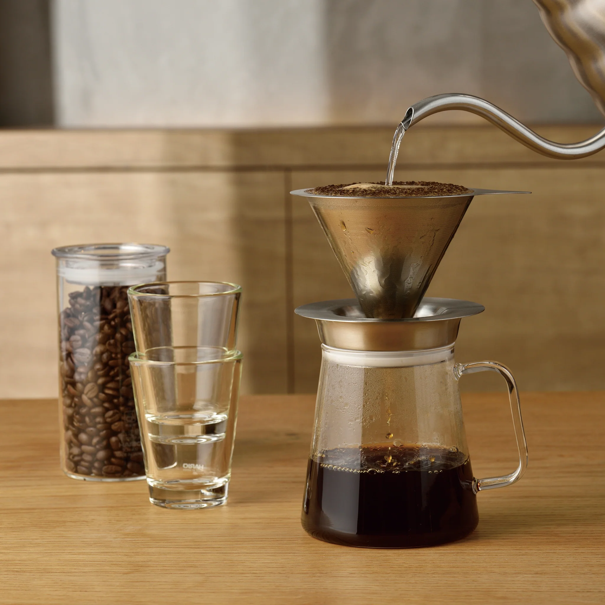 Double Mesh Metal Dripper - Image 3