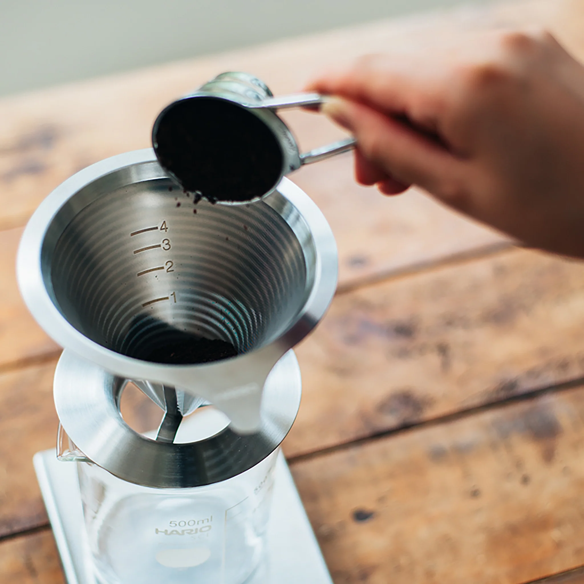 Double Mesh Metal Dripper - Image 5