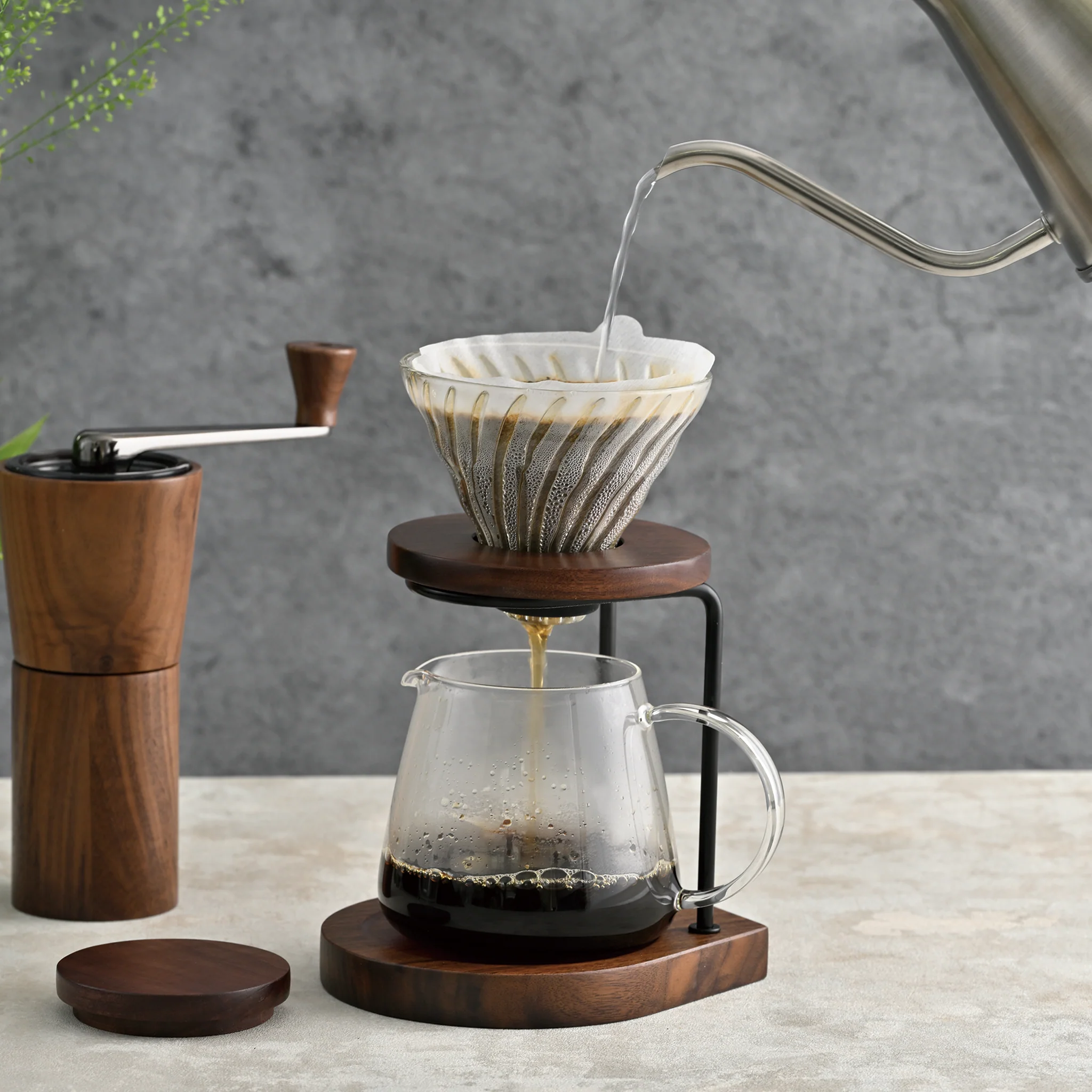 Drip Stand Walnut - Image 2
