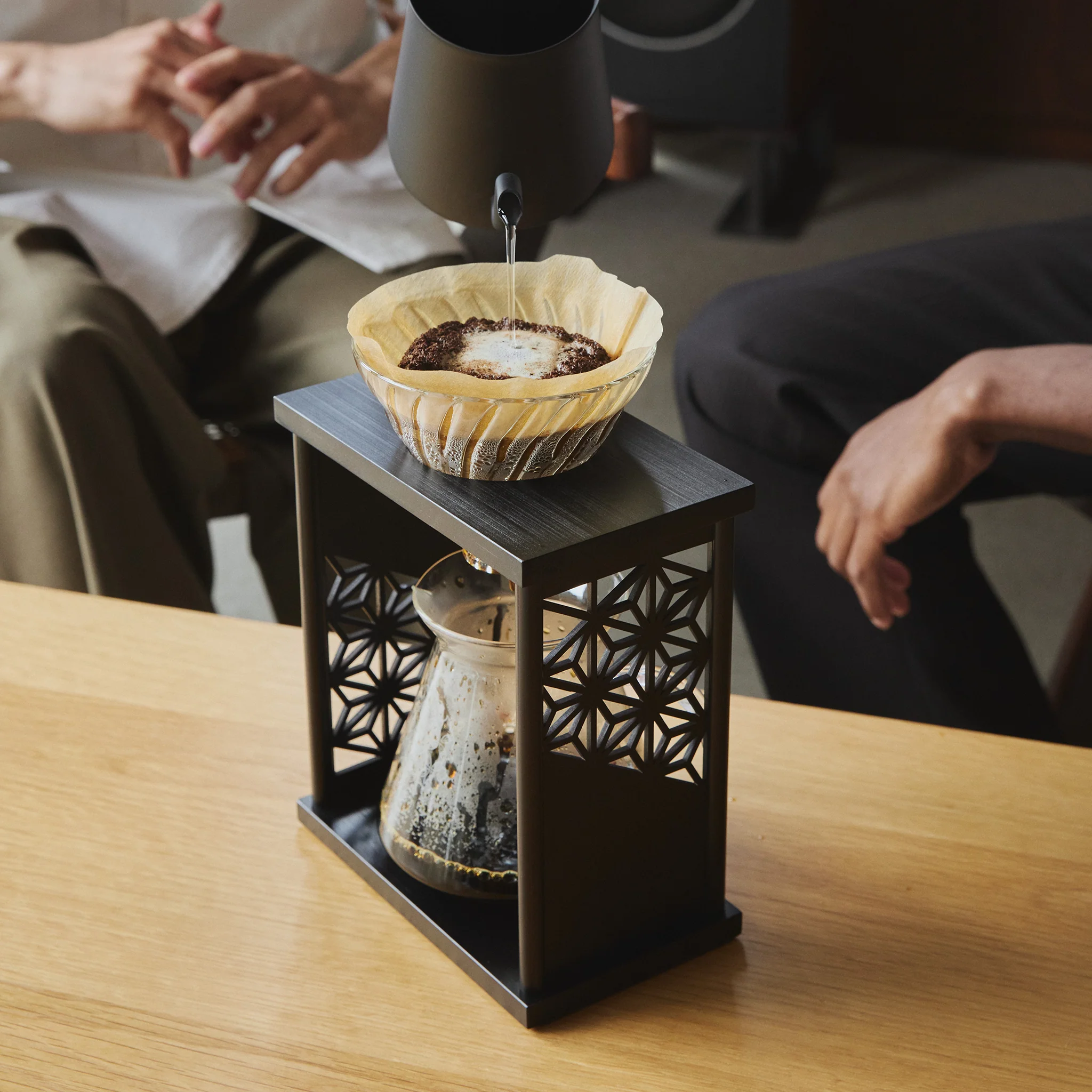 DripStand-Set "Asanoha" Traditional Japanese Hemp Leaf Pattern - Image 5