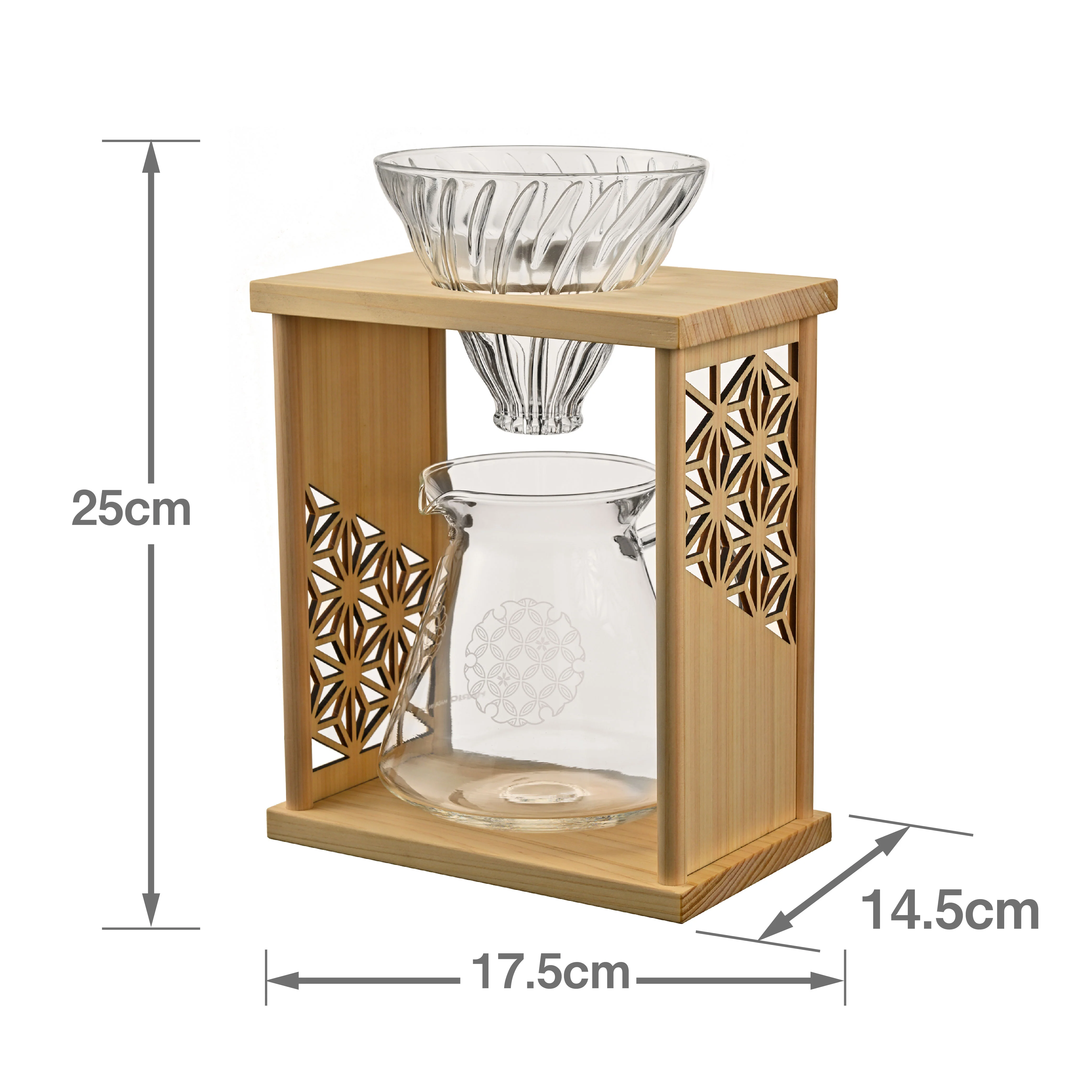 DripStand-Set "Asanoha" Traditional Japanese Hemp Leaf Pattern - Image 8