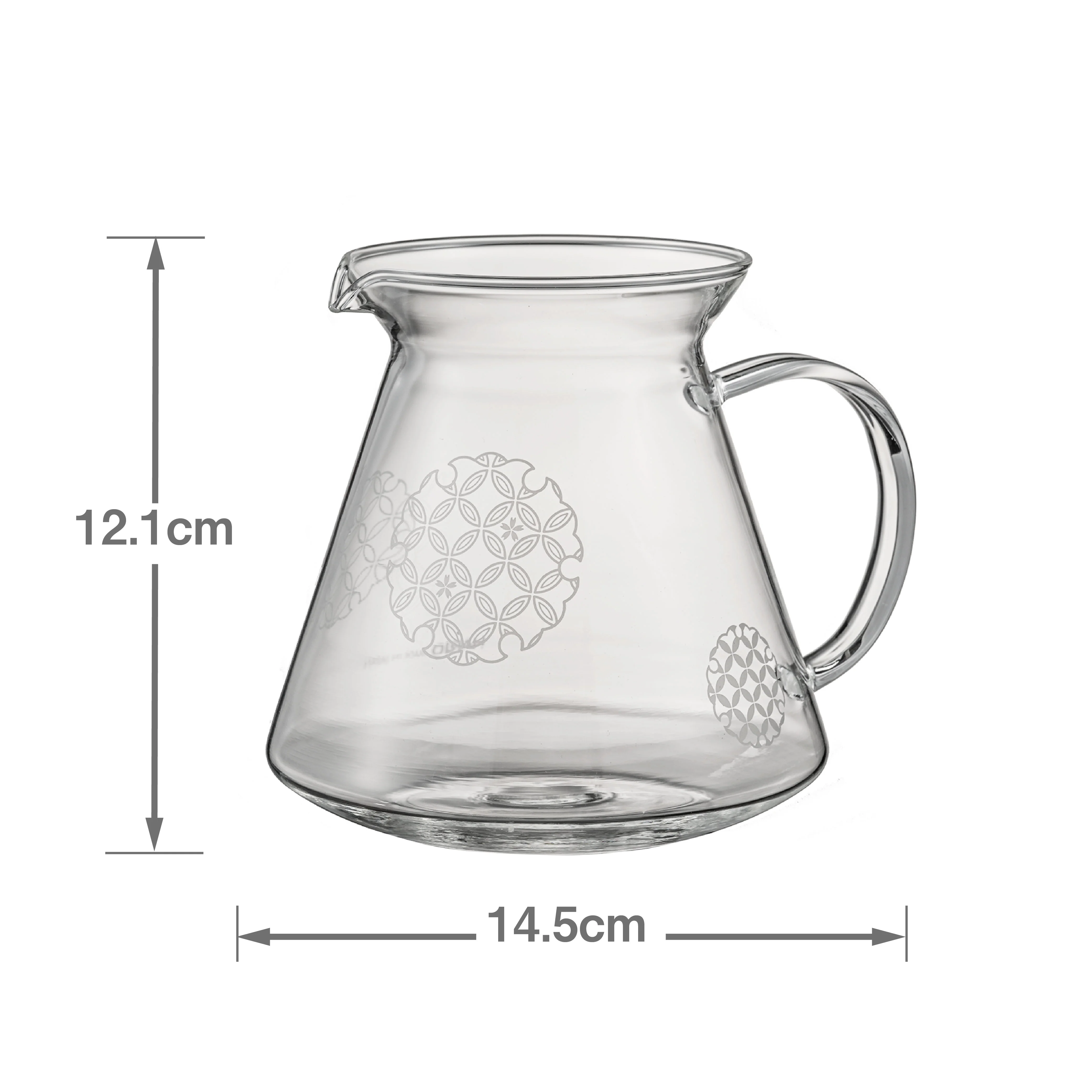 Glass Server 02 "Shippou" Seven Treasures Pattern - Image 7