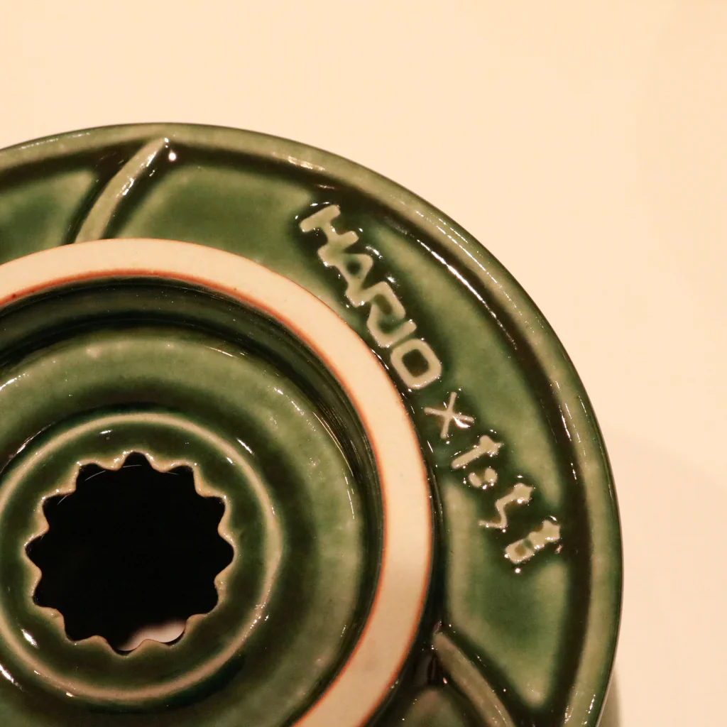 HARIO x TACHIKICHI V60 Coffee Dripper 02 Oribe - Image 6
