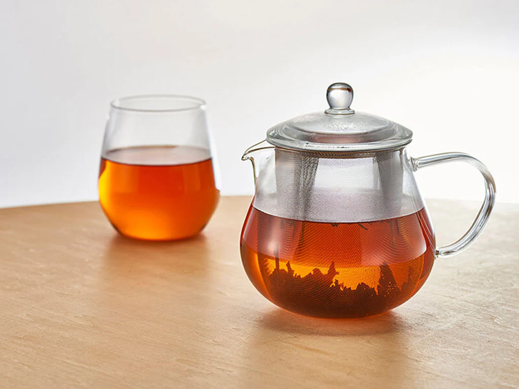 Leaf Tea Pot Clear - 450ml - Image 5