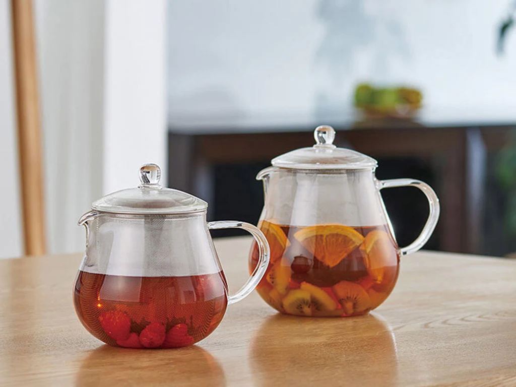Leaf Tea Pot Clear - 700ml - Image 4