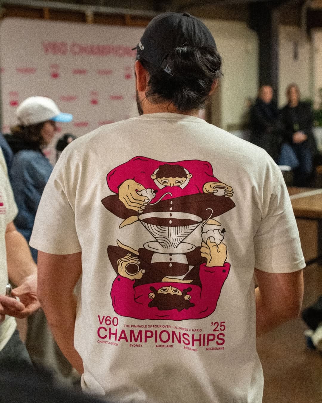Allpress x HARIO V60 Championships '25 Tee - Image 3
