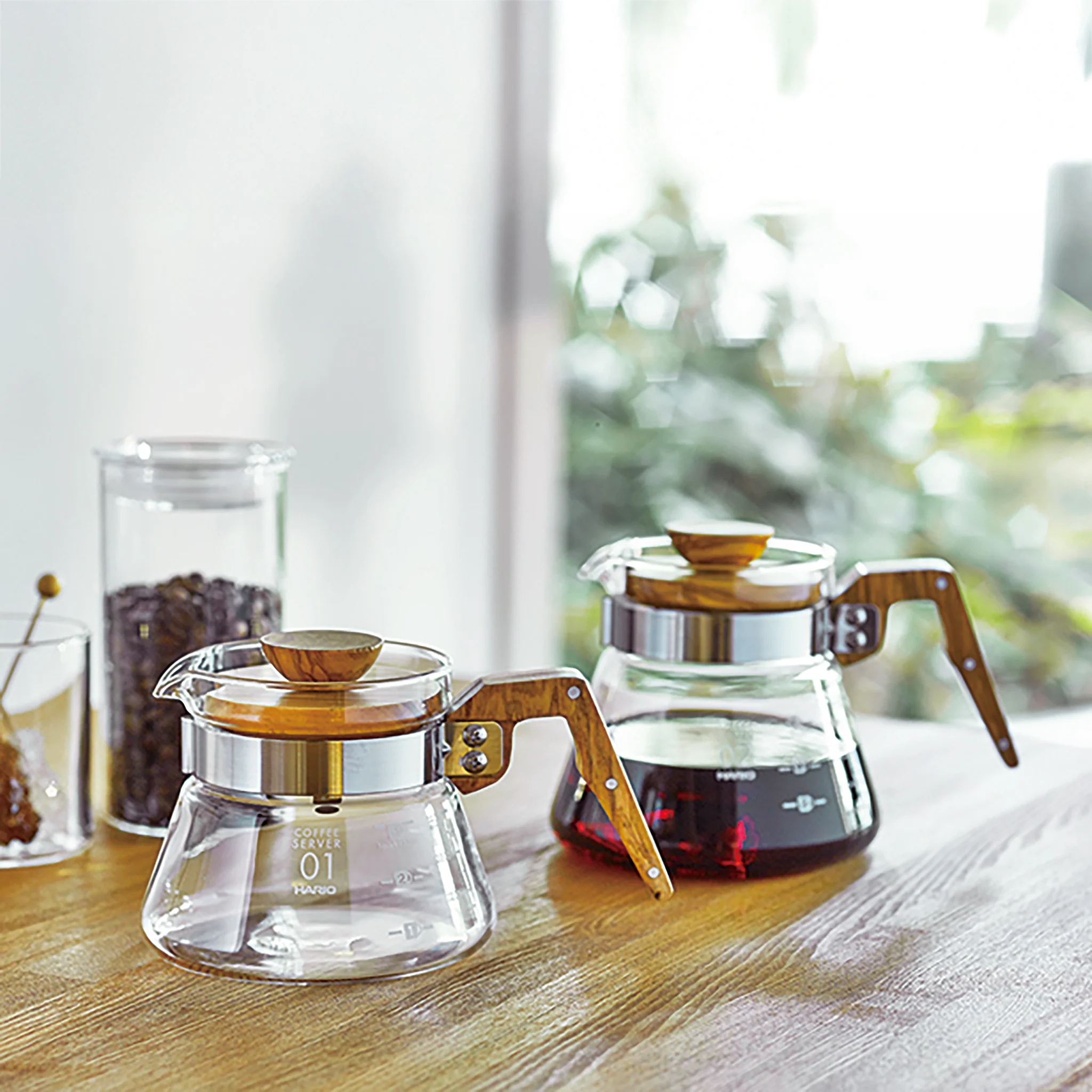 V60 Coffee Server 600mL / Olive Wood - Image 6