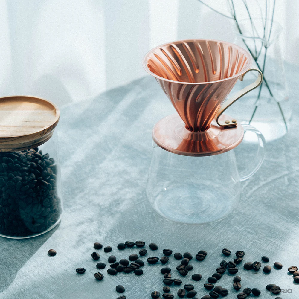 V60 Copper Dripper 02 (Clear Coating) - Image 5