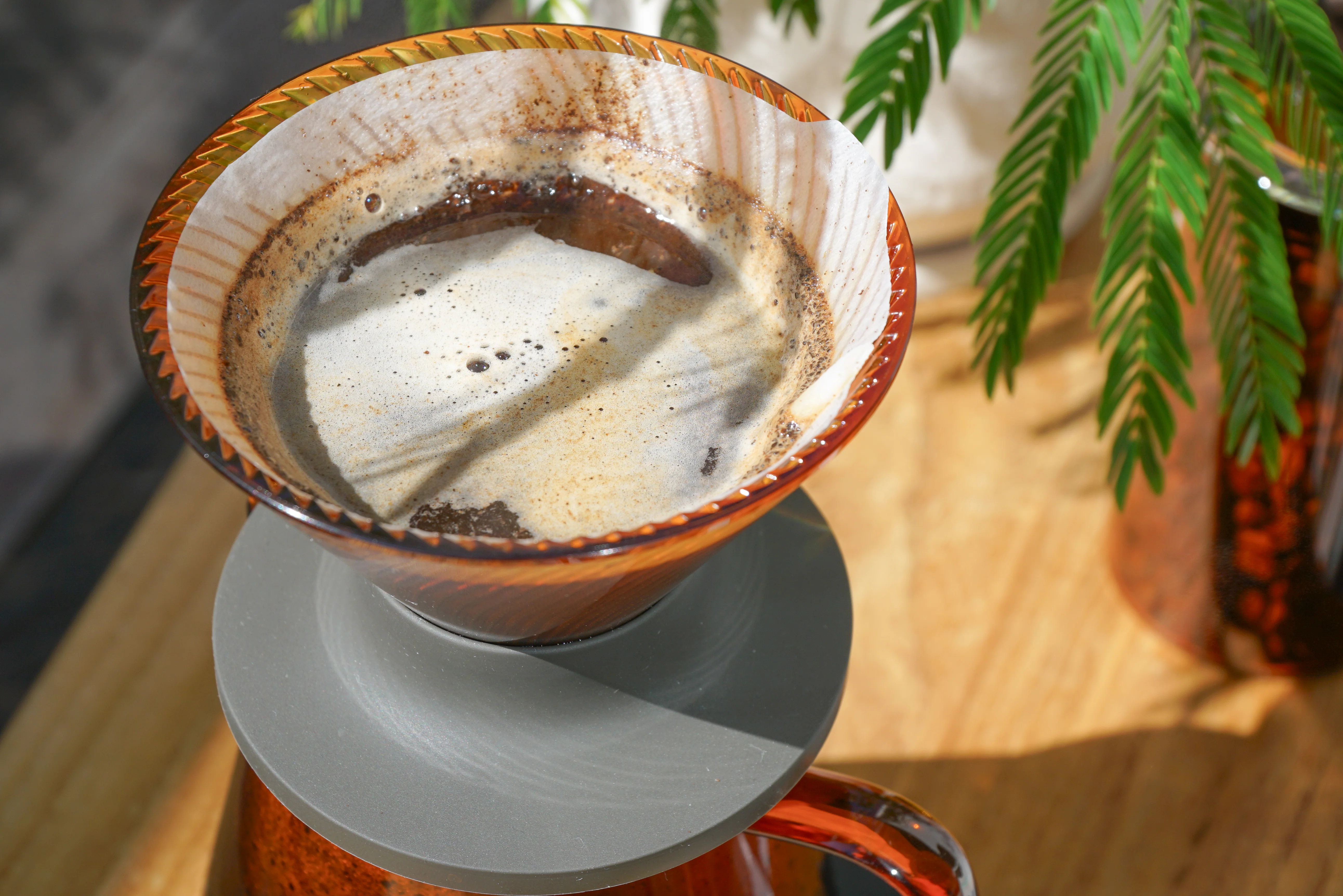 V60 Dripper NEO 01 Transparent / Amber - Image 8