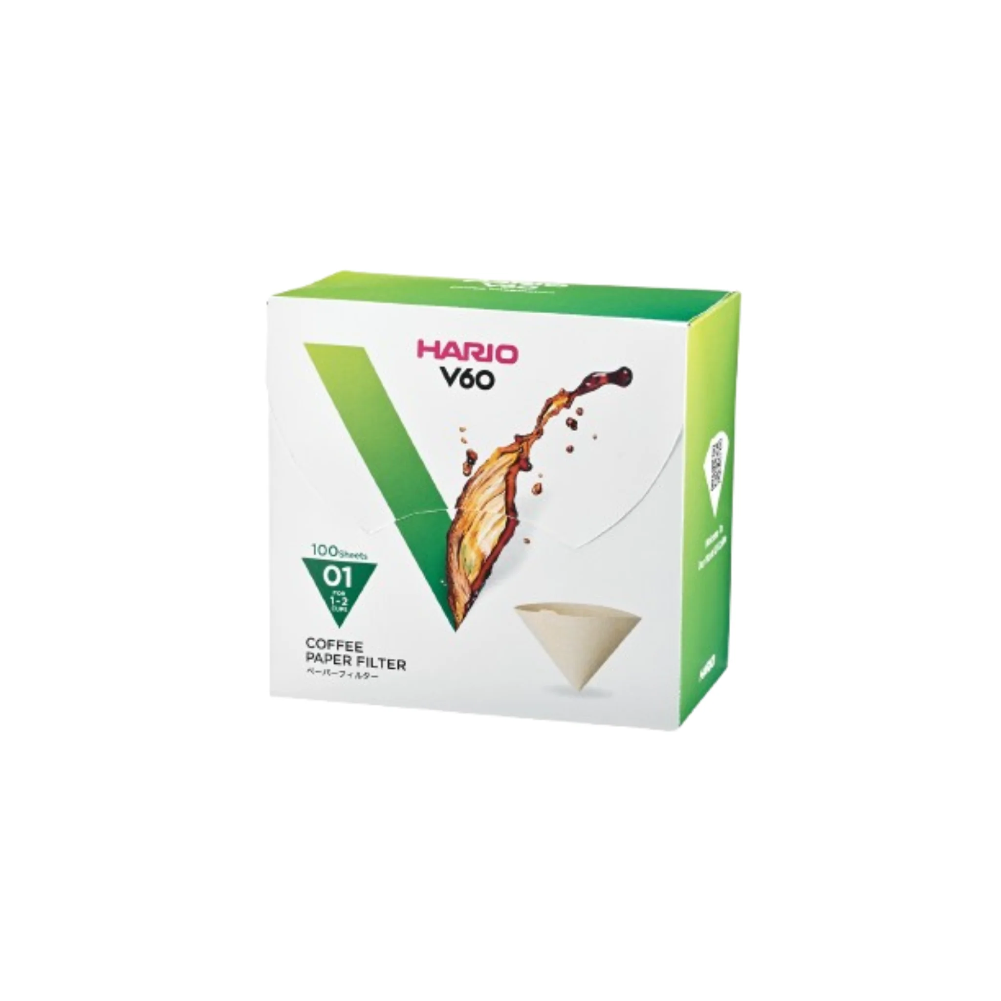 V60 Paper Filter 01, White, Box (100 sheets) - Image 3