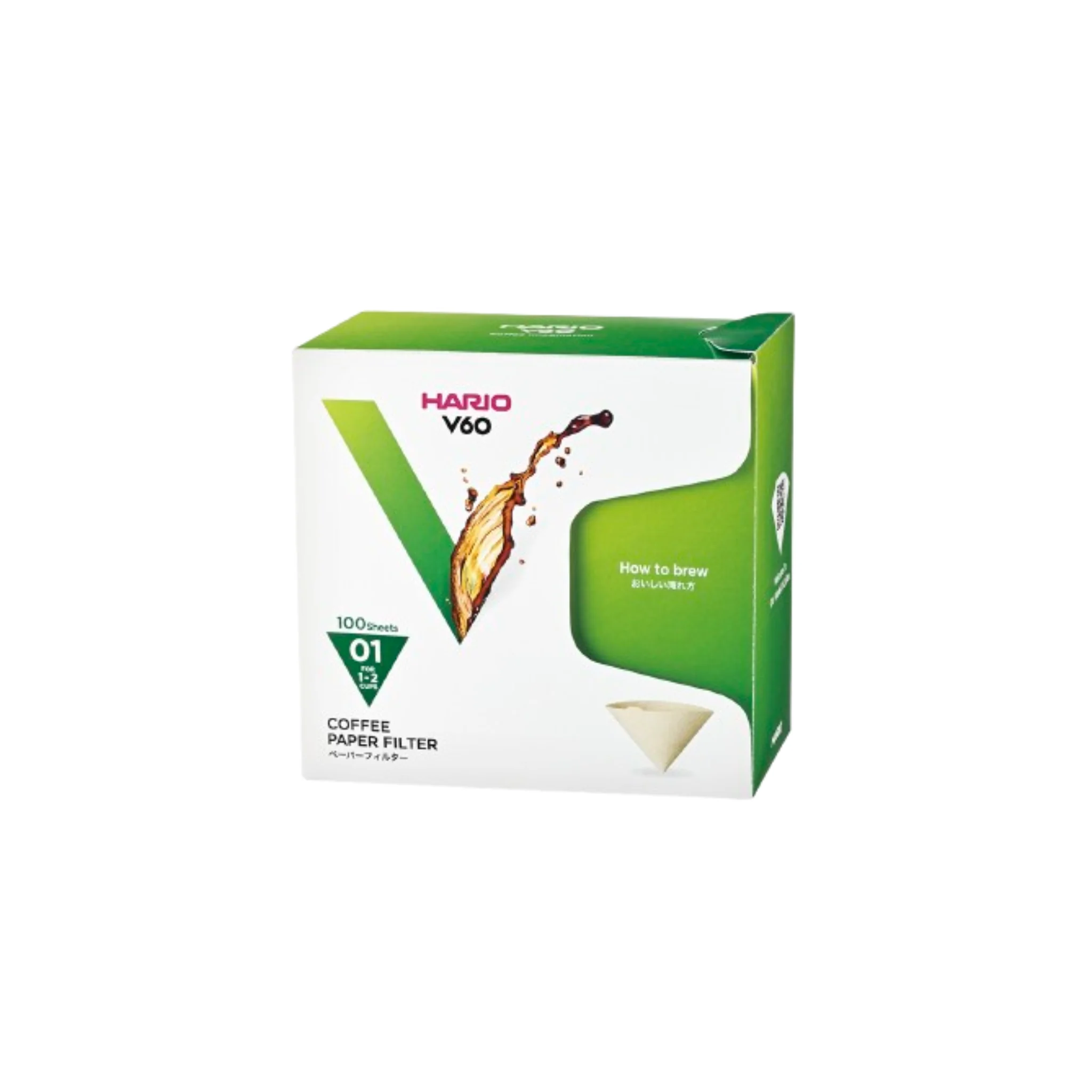 V60 Paper Filter 01, White, Box (100 sheets) - Image 4